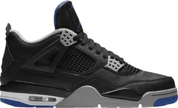 Кроссовки Air Jordan 4 Retro BG Motorsports Alternate, черный