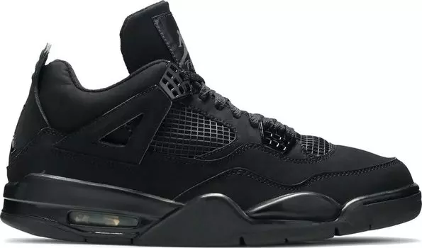Кроссовки Air Jordan 4 Retro Black Cat 2006, черный