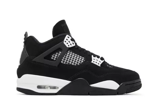Кроссовки Air Jordan 4 Retro, цвет White Thunder