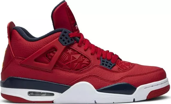 Кроссовки Air Jordan 4 Retro FIBA, красный