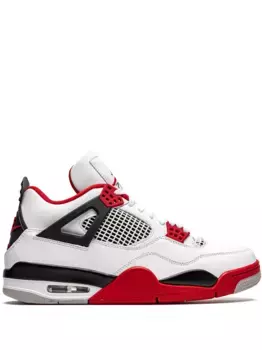 Кроссовки Air Jordan 4 Retro Fire Red 2020, белый