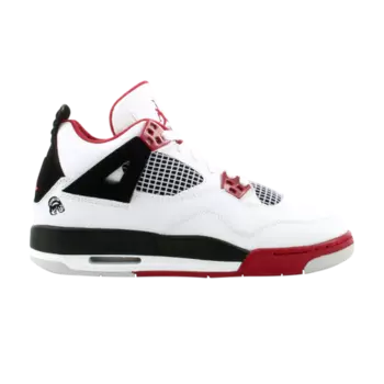 Кроссовки Air Jordan 4 Retro GS 'Mars Blackmon', белый