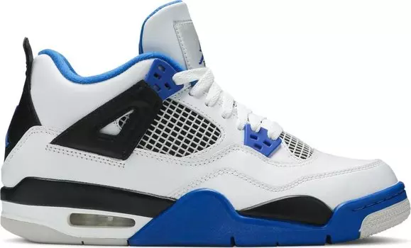 Кроссовки Air Jordan 4 Retro GS Motorsports, белый