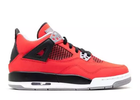 Кроссовки AIR JORDAN 4 RETRO GS 'TORO BRAVO', красный