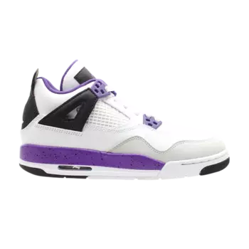 Кроссовки Air Jordan 4 Retro GS 'Ultraviolet', белый