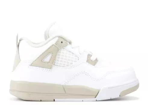 Кроссовки AIR JORDAN 4 RETRO GT 'LINEN', белый