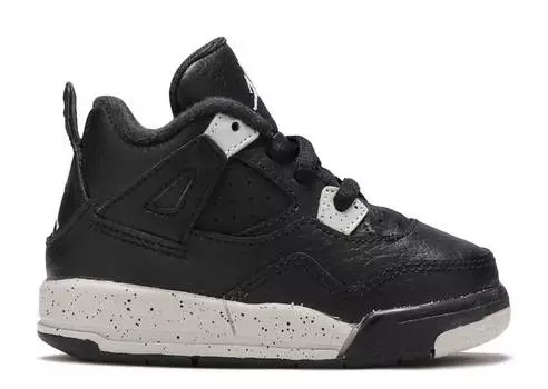 Кроссовки AIR JORDAN 4 RETRO LS PS 'OREO', черный