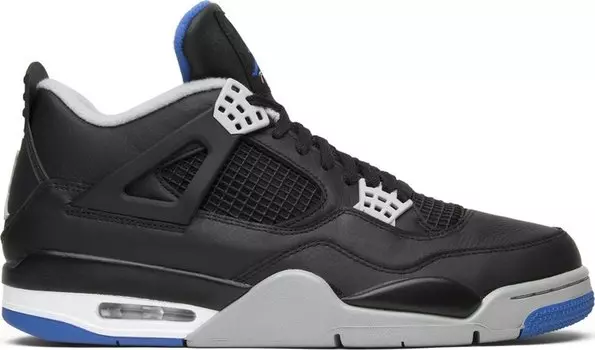 Кроссовки Air Jordan 4 Retro Motorsports Alternate, черный