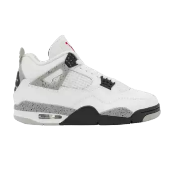 Кроссовки Air Jordan 4 Retro OG White Cement2025, белый