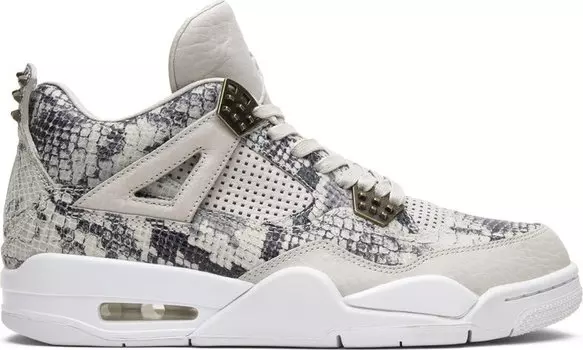 Кроссовки Air Jordan 4 Retro Premium Snakeskin, загар