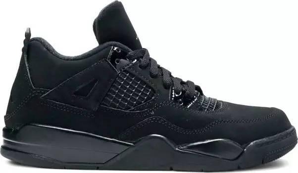 Кроссовки Air Jordan 4 Retro PS Black Cat 2020, черный