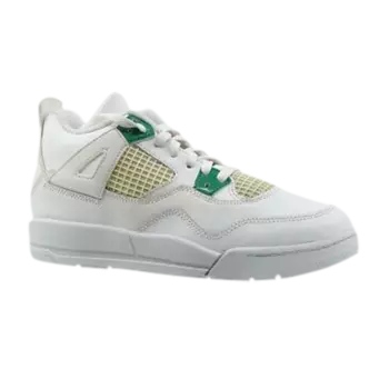 Кроссовки Air Jordan 4 Retro PS 'Classic Green' 2004, белый