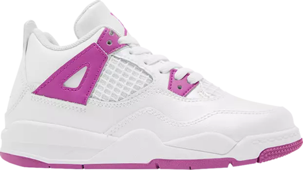 Кроссовки Air Jordan 4 Retro PS 'Hyper Violet', белый