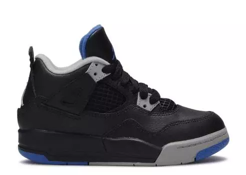 Кроссовки AIR JORDAN 4 RETRO PS 'MOTORSPORTS ALTERNATE', черный