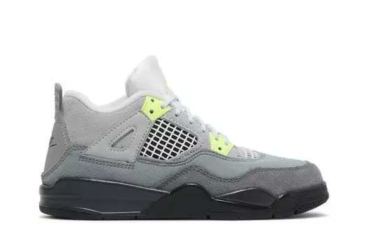Кроссовки Air Jordan 4 Retro SE PS, серый