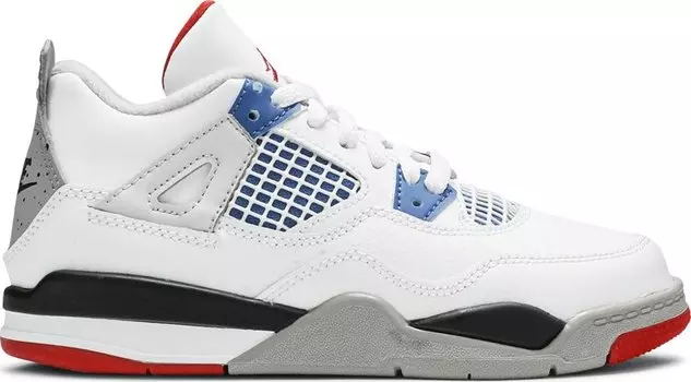 Кроссовки Air Jordan 4 Retro SE PS What The 4, белый