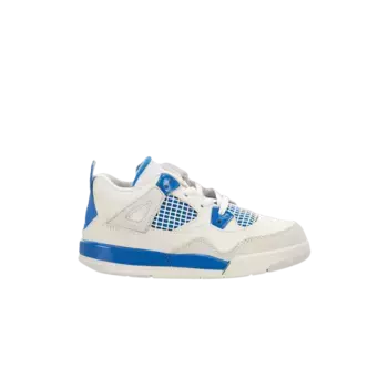 Кроссовки Air Jordan 4 Retro TD Military Blue2012, белый