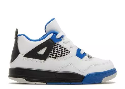Кроссовки AIR JORDAN 4 RETRO TD 'MOTORSPORTS', белый