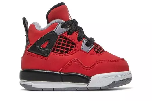 Кроссовки Air Jordan 4 Retro TD 'Toro Bravo', красный