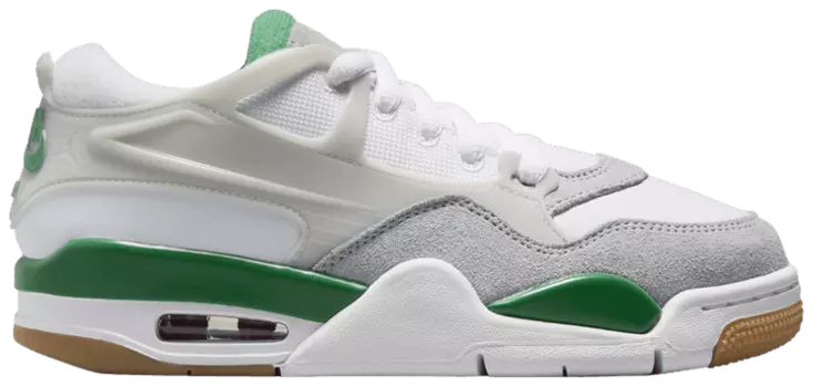 Кроссовки Air Jordan 4 RM GS 'Pine Green', белый