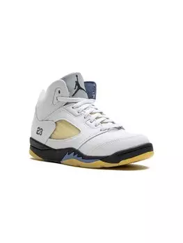 Кроссовки Air Jordan 5 Dawn из коллаборации с A Ma Manire Jordan Kids, белый