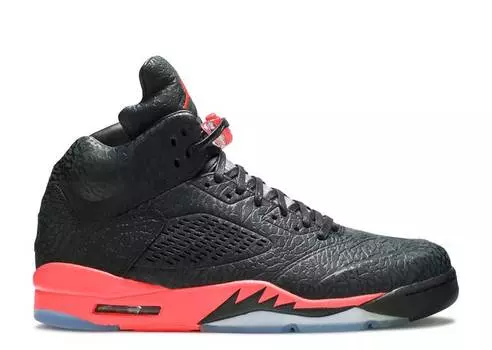 Кроссовки AIR JORDAN 5 RETRO 3LAB5 'INFRARED', черный