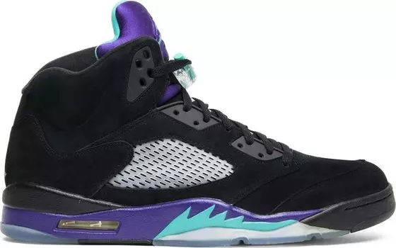 Кроссовки Air Jordan 5 Retro Black Grape, черный