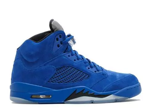 Кроссовки AIR JORDAN 5 RETRO 'BLUE SUEDE',