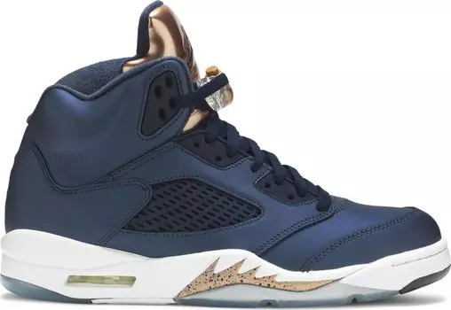 Кроссовки Air Jordan 5 Retro Bronze, синий