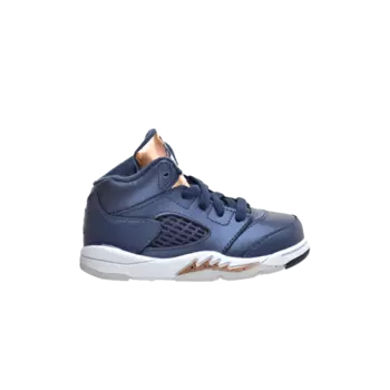 Кроссовки Air Jordan 5 Retro BT 'Bronze', синий
