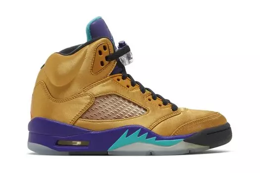 Кроссовки Air Jordan 5 Retro 'Fresh Prince of Bel-Air' Friends & Family, золотой