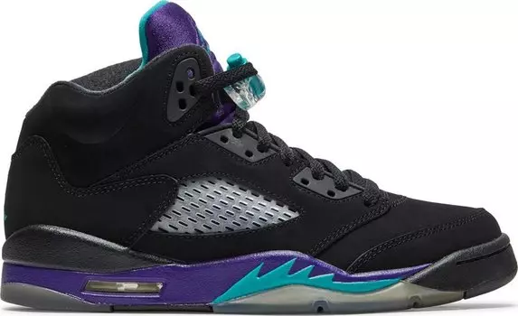 Кроссовки Air Jordan 5 Retro GS Black Grape, черный