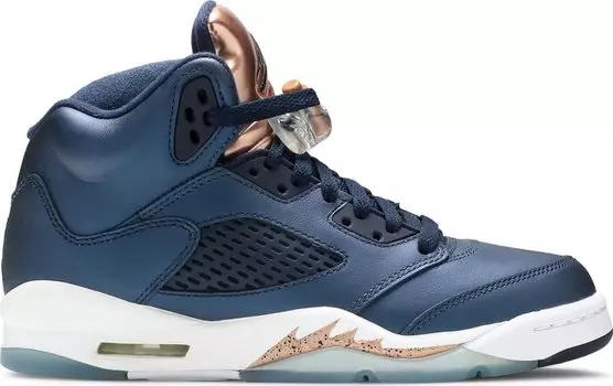 Кроссовки Air Jordan 5 Retro GS Bronze, синий