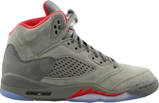 Кроссовки Air Jordan 5 Retro GS Camo, серый