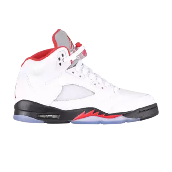 Кроссовки Air Jordan 5 Retro GS 'Fire Red' 2013, белый