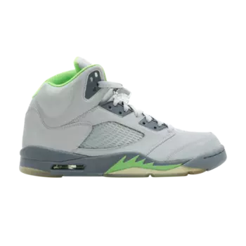 Кроссовки Air Jordan 5 Retro GS 'Green Bean' 2006, серебряный