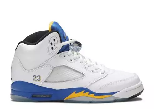 Кроссовки AIR JORDAN 5 RETRO GS 'LANEY' 2013, белый