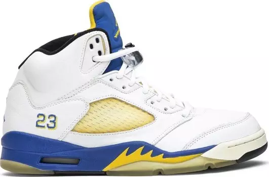 Кроссовки Air Jordan 5 Retro+ Laney 2000, белый