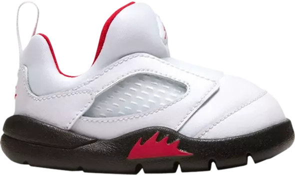 Кроссовки Air Jordan 5 Retro Little Flex TD University Red, белый