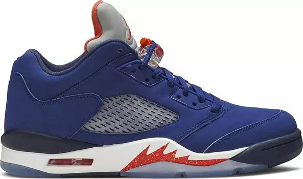 Кроссовки Air Jordan 5 Retro Low Knicks, синий