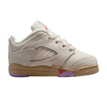 Кроссовки Air Jordan 5 Retro Low TD 'Peanut Butter & Jelly', кремовый