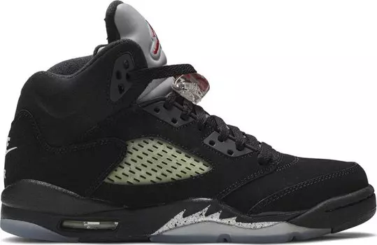 Кроссовки Air Jordan 5 Retro OG BG Metallic 2016, черный