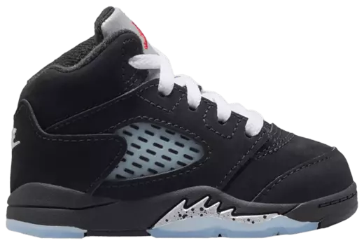 Кроссовки Air Jordan 5 Retro OG TD 'Black Metallic Reimagined', черный