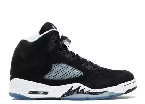 Кроссовки AIR JORDAN 5 RETRO 'OREO' 2013, черный