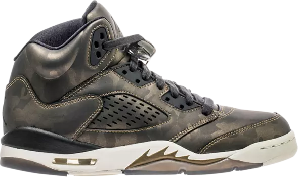 Кроссовки Air Jordan 5 Retro Premium GS Heiress, черный