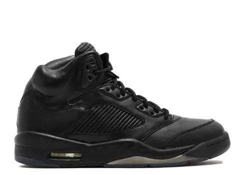 Кроссовки AIR JORDAN 5 RETRO PREMIUM 'TRIPLE BLACK', черный