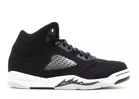 Кроссовки AIR JORDAN 5 RETRO PS 'OREO' 2013, черный