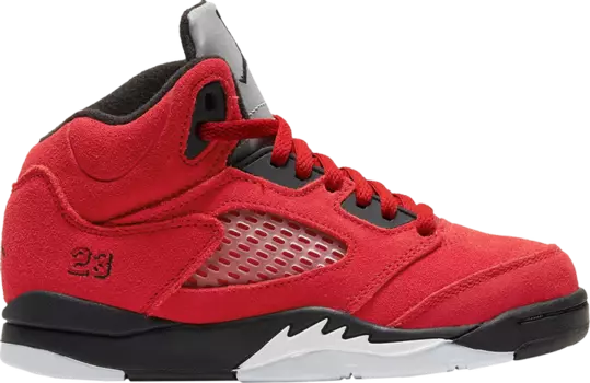 Кроссовки Air Jordan 5 Retro PS Raging Bull 2021, красный