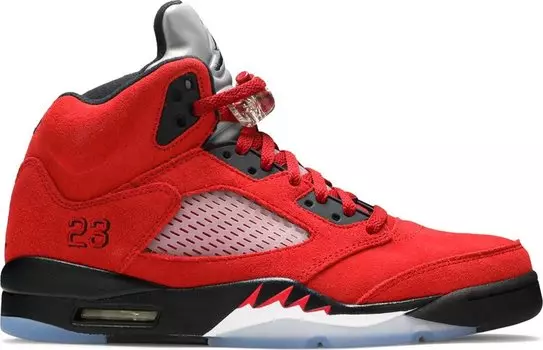 Кроссовки Air Jordan 5 Retro Raging Bull 2021, красный