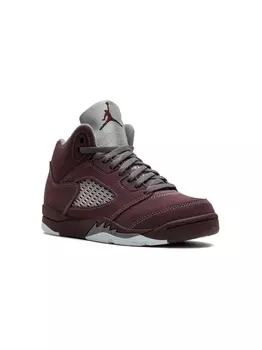 Кроссовки Air Jordan 5 Retro SE Burgundy Jordan Kids, коричневый